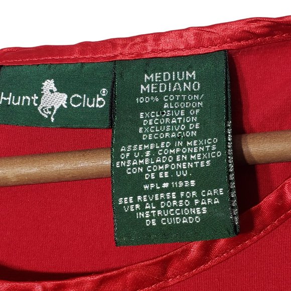 Red t-shirt, Hunt Club summer top - Picture 6 of 8